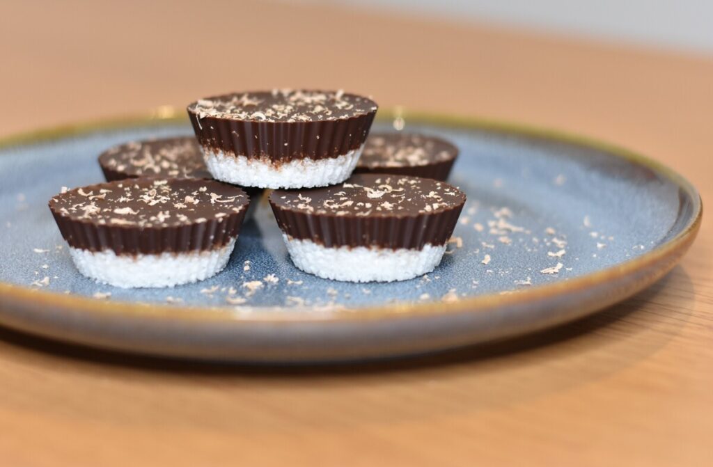 Bombom de Chocolate e Coco sem Açúcar